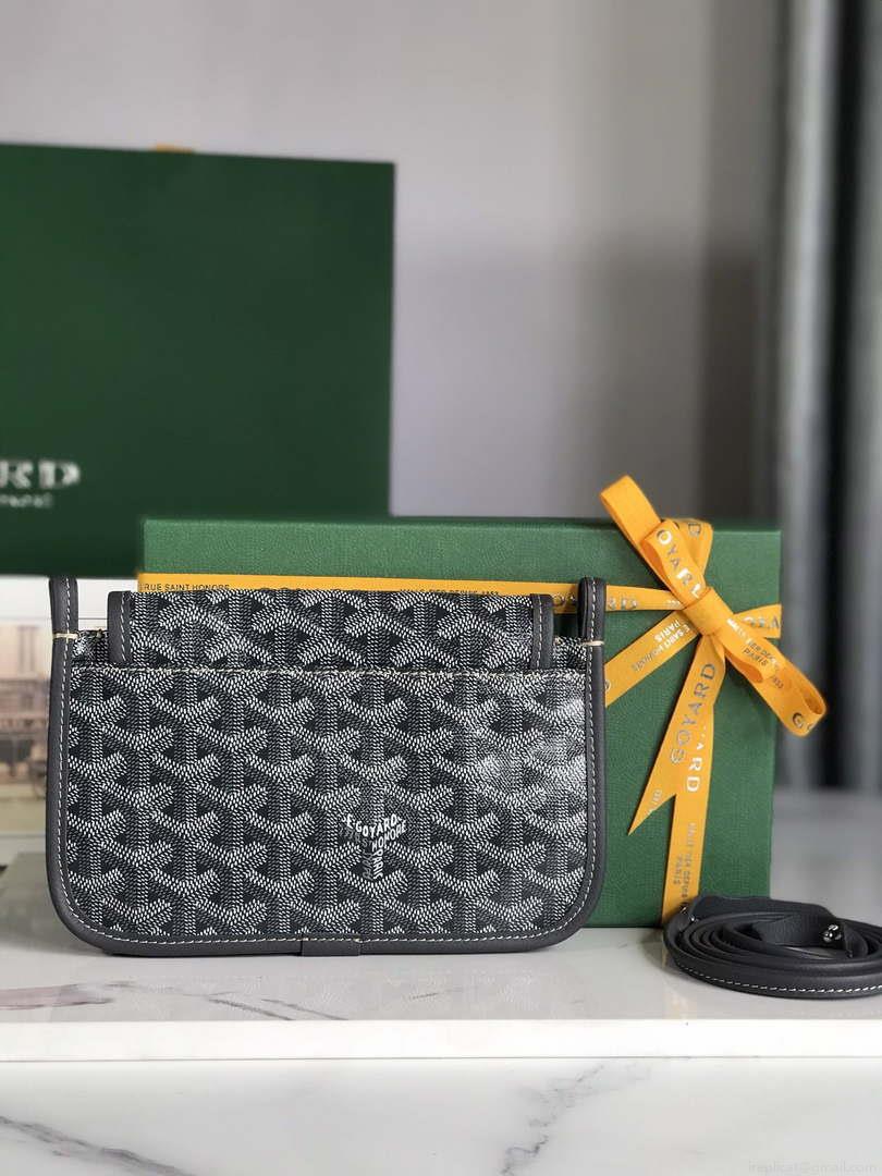 Goyard PLUMETPMLTY50CL50P Portefeuille Plumet Pocket Wallet Gray