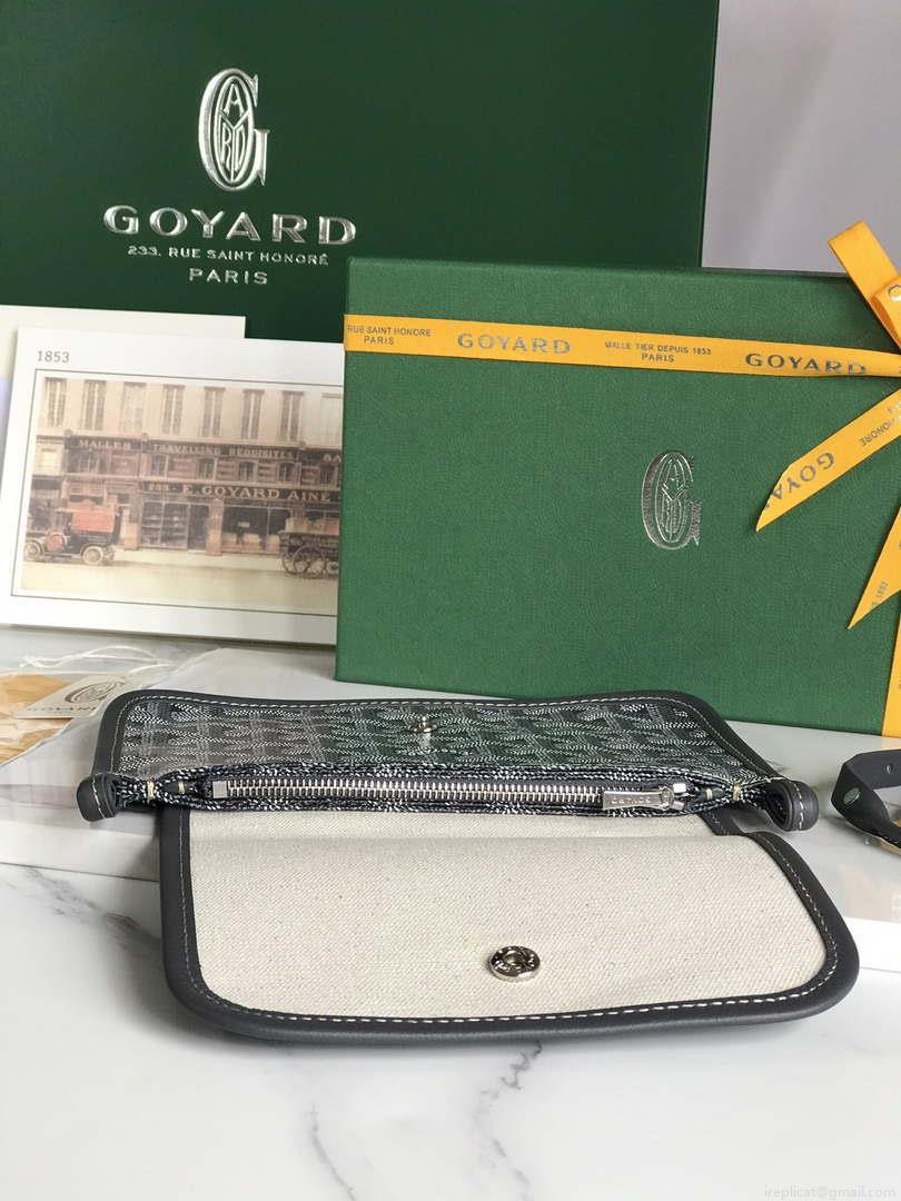 Goyard PLUMETPMLTY50CL50P Portefeuille Plumet Pocket Wallet Gray