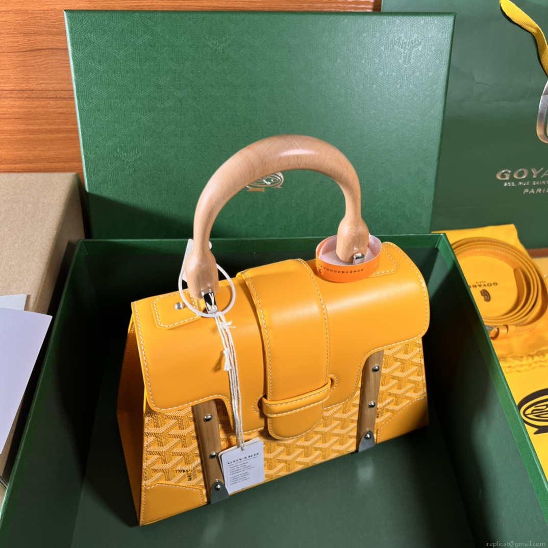 Goyard Sac Saigon Pm Bag BPMLTY07CL07P Yellow