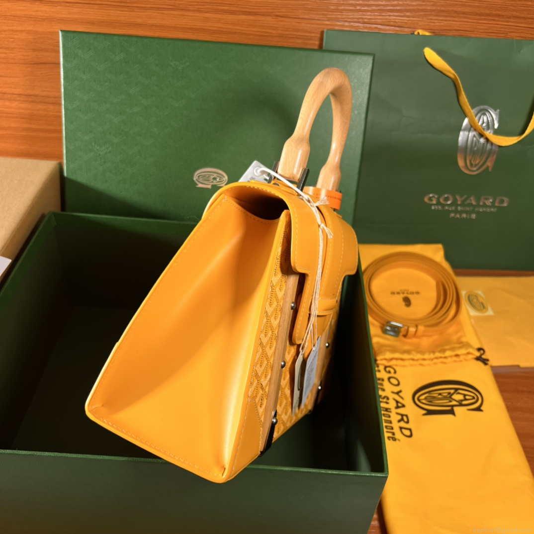 Goyard Sac Saigon Pm Bag BPMLTY07CL07P Yellow