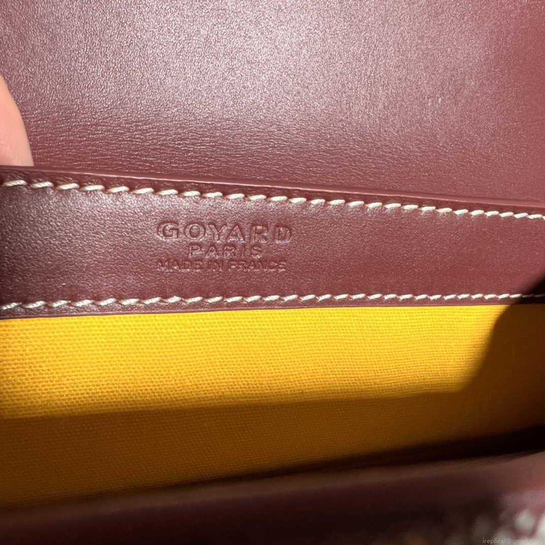 Goyard Sac Saigon Pm Bag BPMLTY07CL07P Wine Red