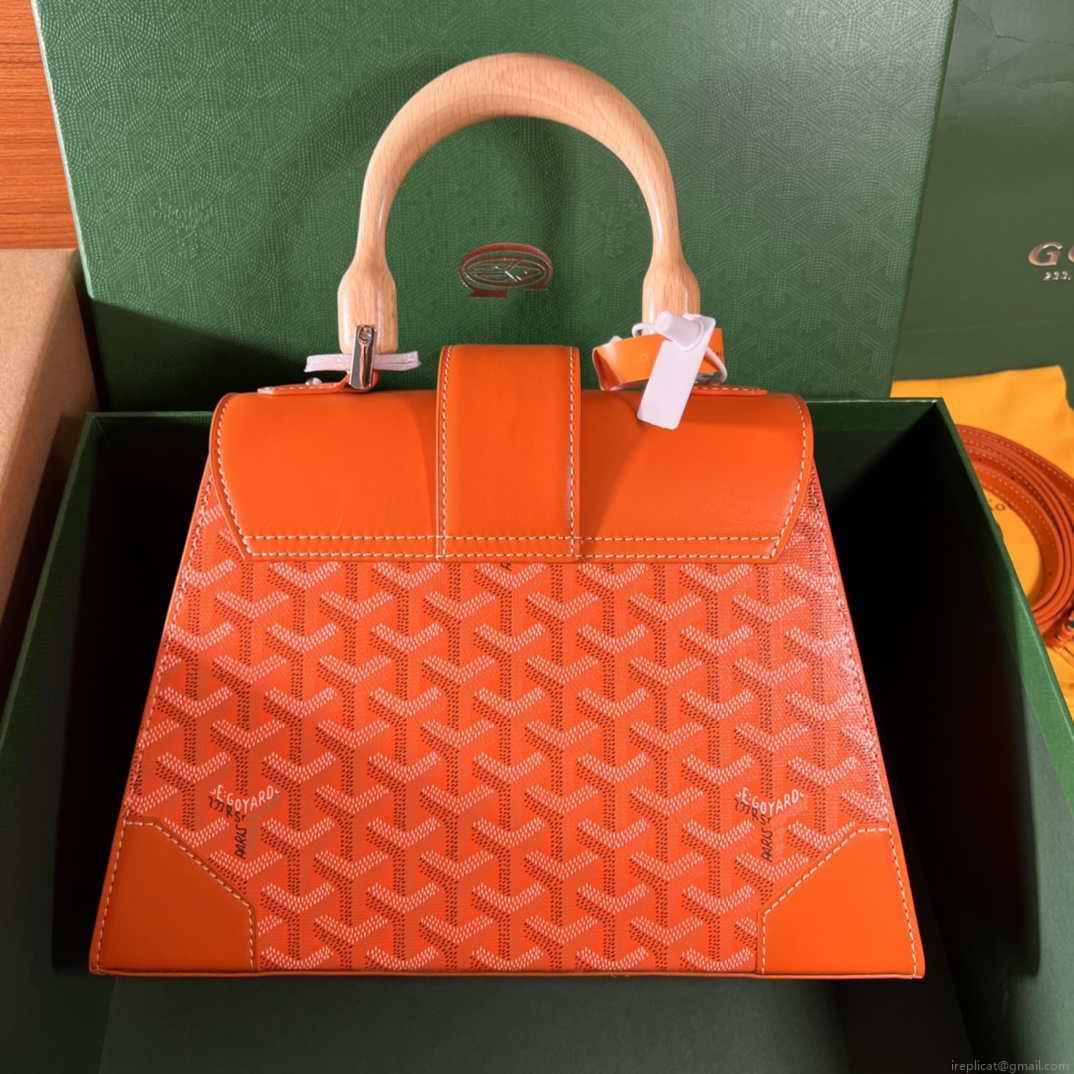 Goyard Sac Saigon Pm Bag BPMLTY07CL07P Orage Red