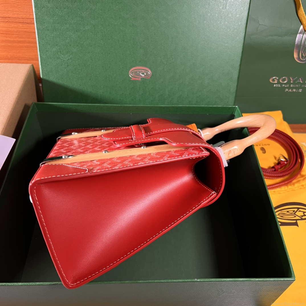 Goyard BPMLTY07CL07P Sac Saigon Pm Bag Red