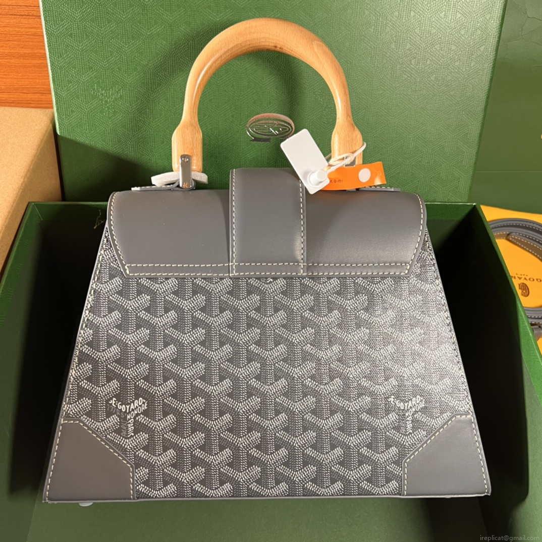 Goyard BPMLTY07CL07P Sac Saigon Pm Bag Gray