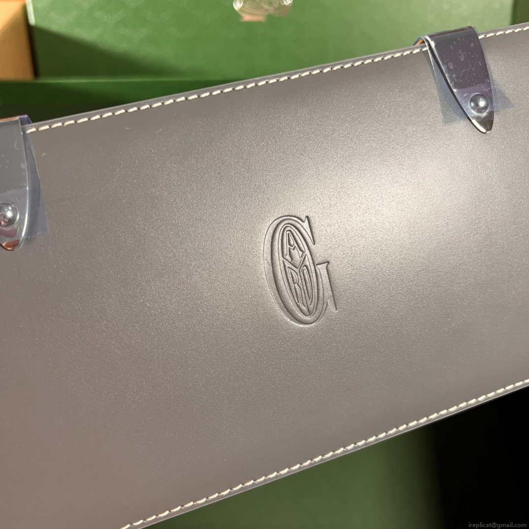 Goyard BPMLTY07CL07P Sac Saigon Pm Bag Gray
