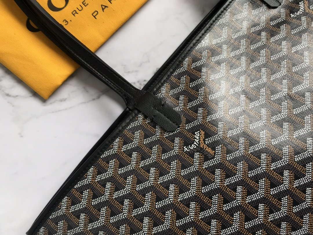 Goyard MMLTY01CL03P Artois MM Bag Black with Brown