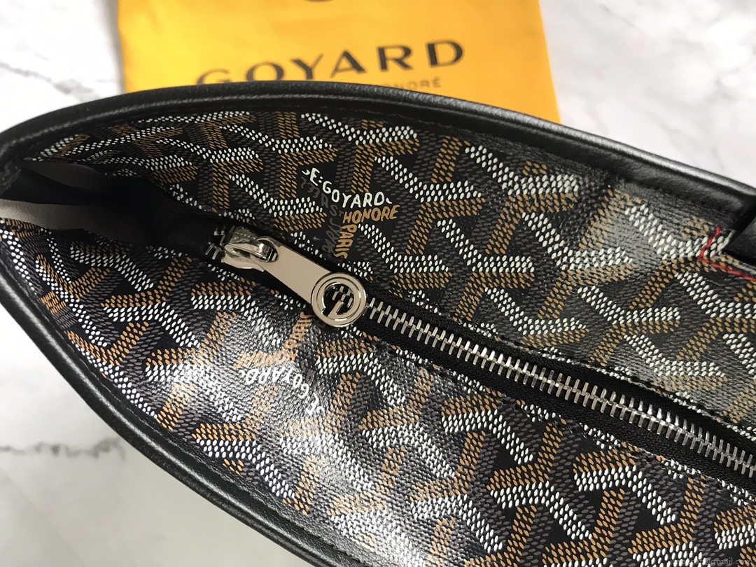 Goyard MMLTY01CL03P Artois MM Bag Black with Brown