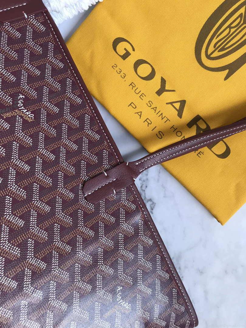 Goyard MMLTY01CL03P Artois MM Bag Wine Red