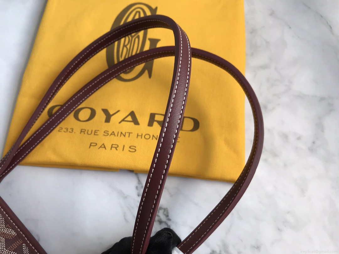 Goyard MMLTY01CL03P Artois MM Bag Wine Red