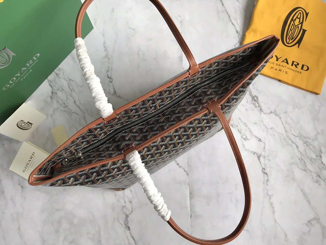 Goyard MMLTY01CL03P Artois MM Bag Brown Black