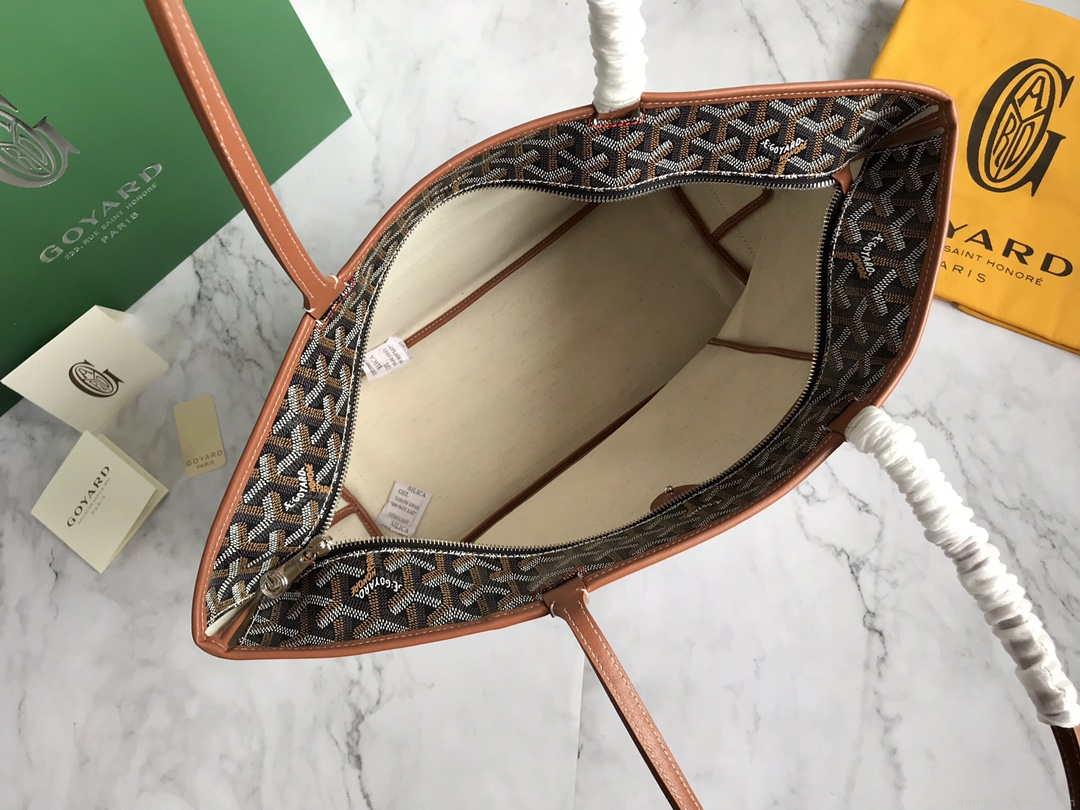 Goyard MMLTY01CL03P Artois MM Bag Brown Black