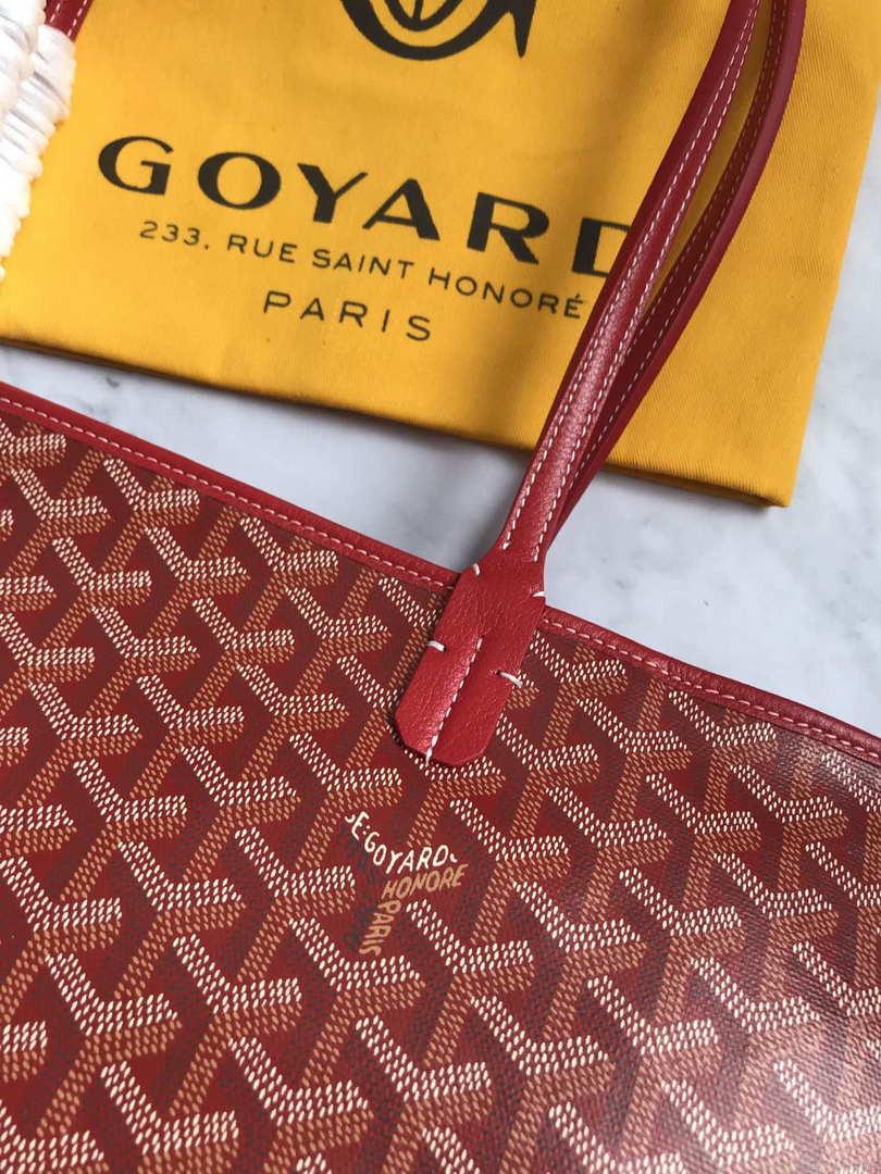 Goyard MMLTY01CL03P Artois MM Bag Red