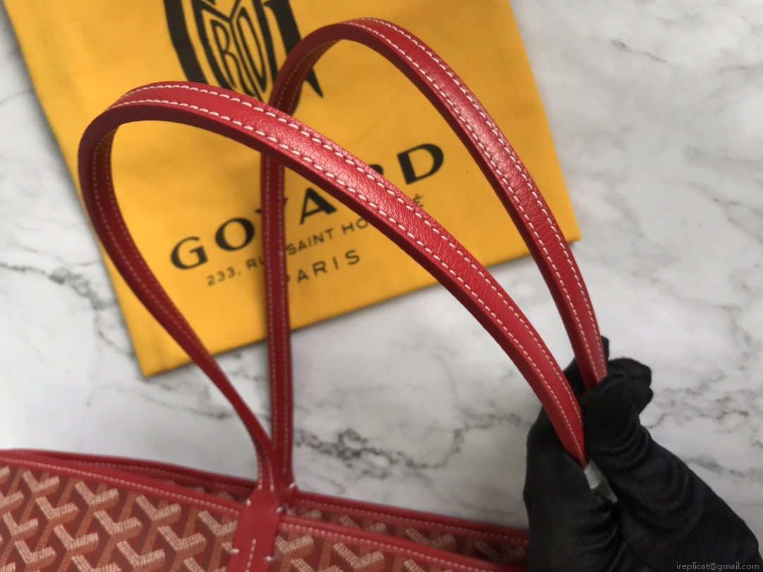 Goyard MMLTY01CL03P Artois MM Bag Red