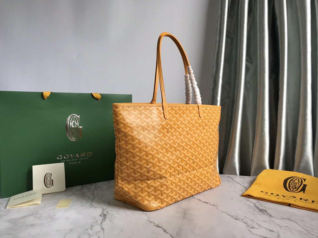 Goyard MMLTY01CL03P Artois MM Bag Yellow