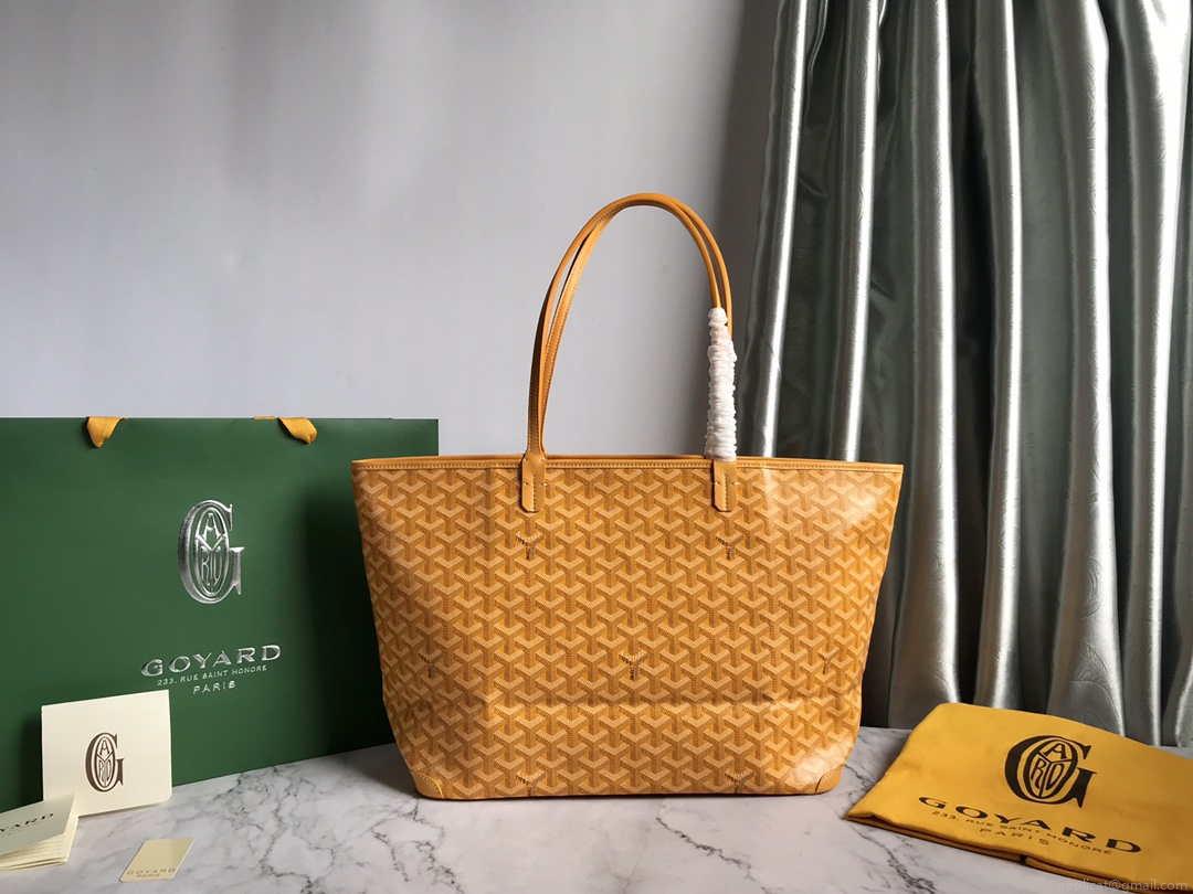 Goyard MMLTY01CL03P Artois MM Bag Yellow