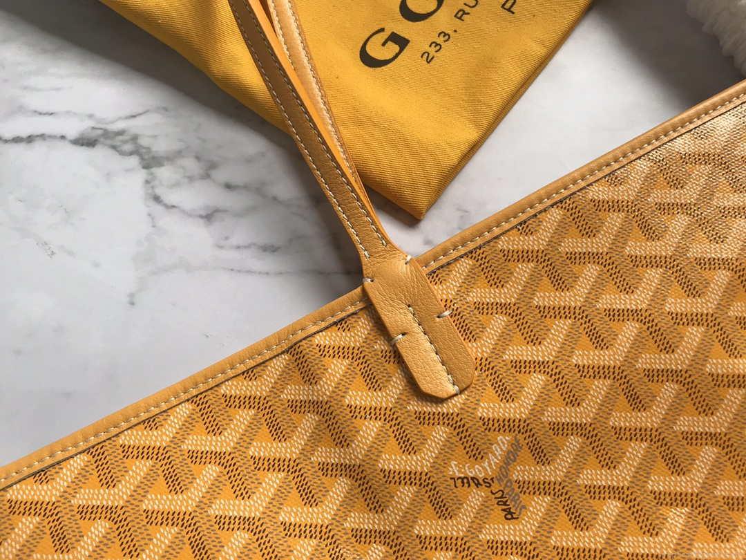 Goyard MMLTY01CL03P Artois MM Bag Yellow