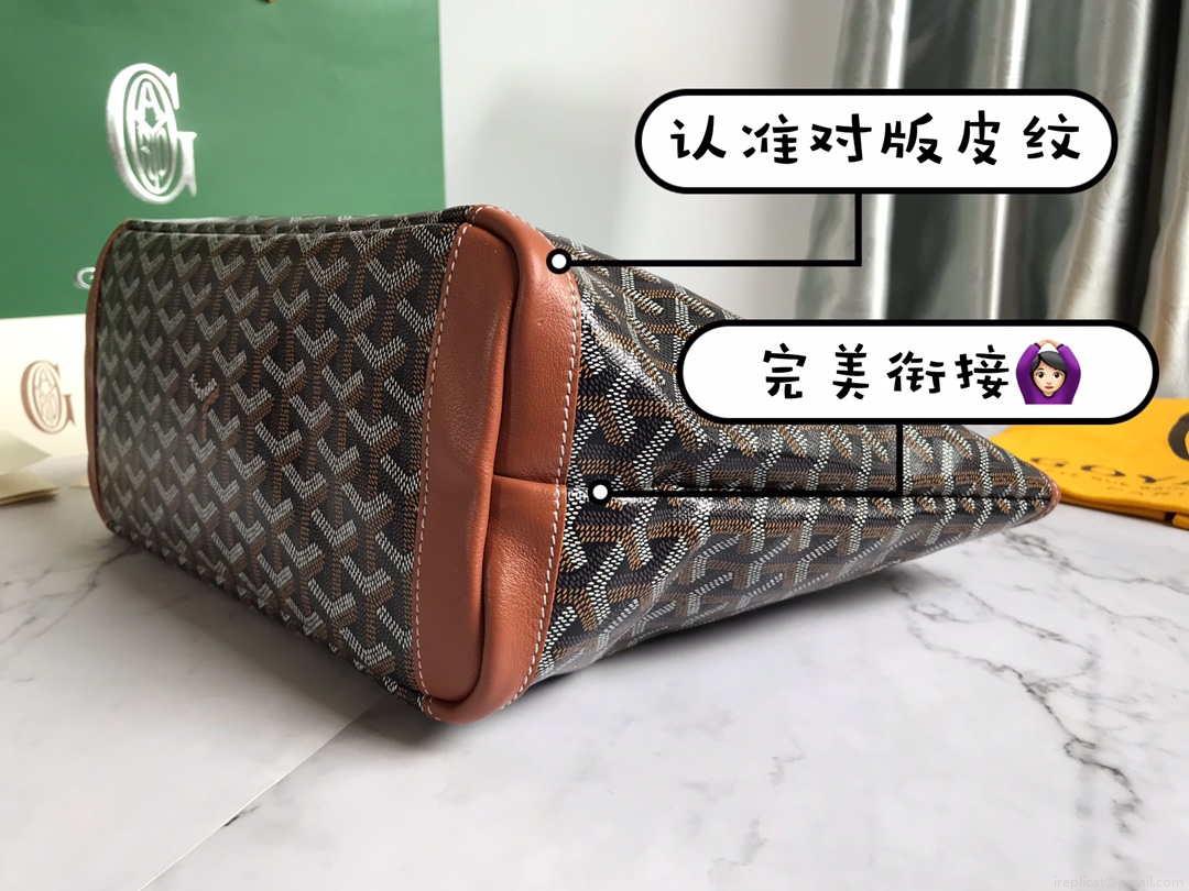 Goyard PMLTY09CL09P Artois PM Bag Brown Black