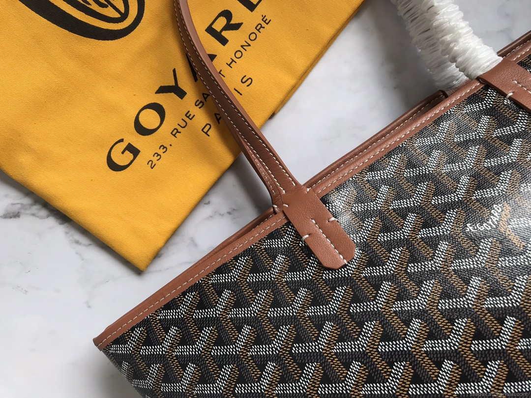 Goyard PMLTY09CL09P Artois PM Bag Brown Black