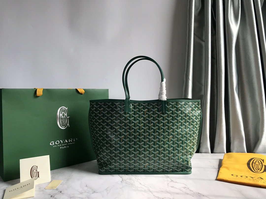 Goyard GMLTY01CL03P Saint Louis GM Bag Green