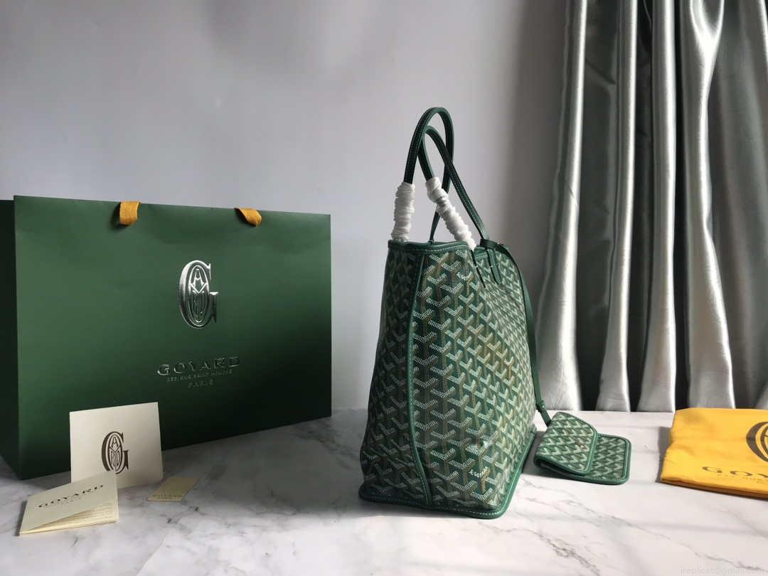 Goyard GMLTY01CL03P Saint Louis GM Bag Green