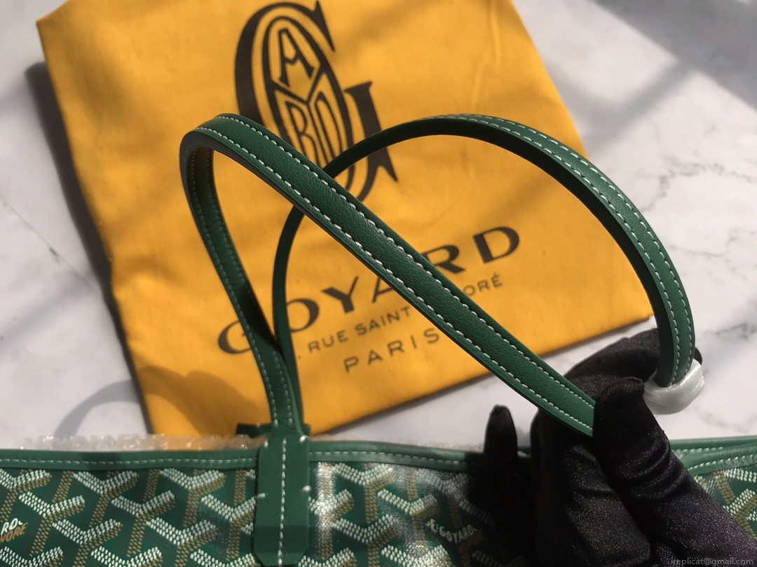 Goyard GMLTY01CL03P Saint Louis GM Bag Green