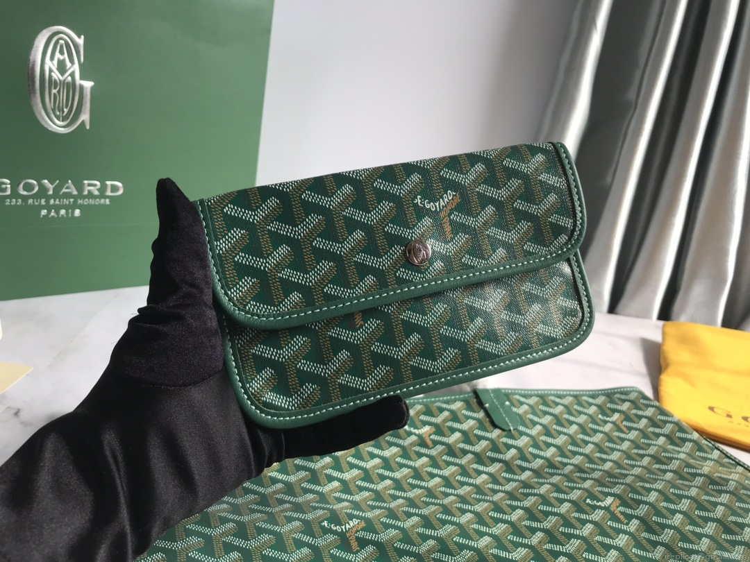 Goyard GMLTY01CL03P Saint Louis GM Bag Green