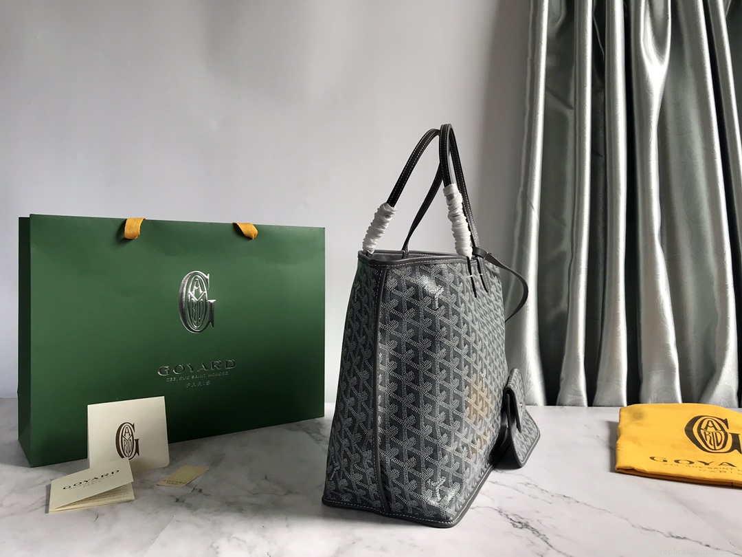 Goyard GMLTY01CL03P Saint Louis GM Bag Grey