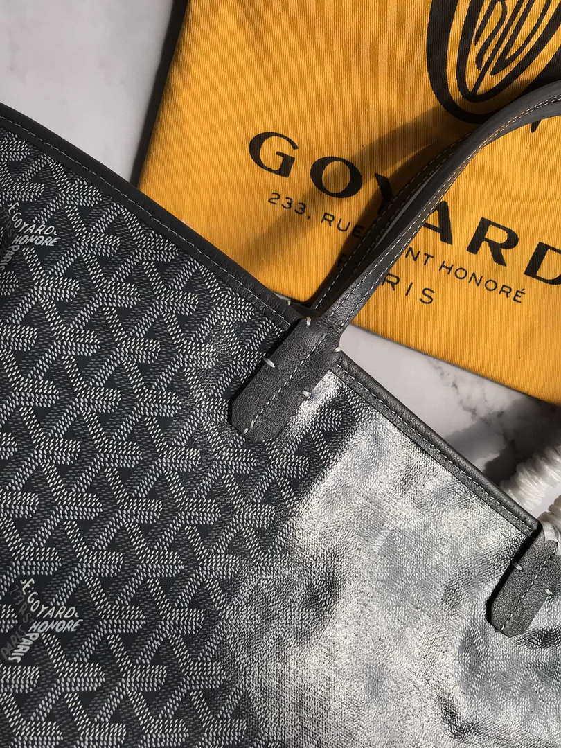 Goyard GMLTY01CL03P Saint Louis GM Bag Grey