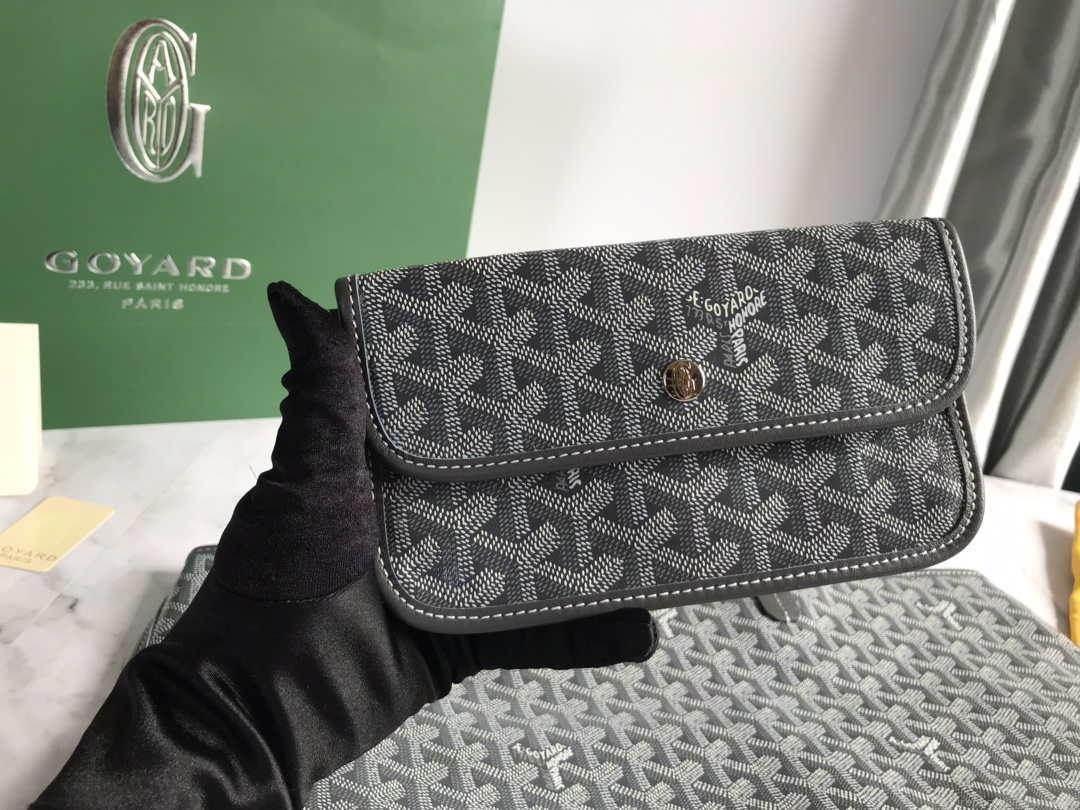 Goyard GMLTY01CL03P Saint Louis GM Bag Grey