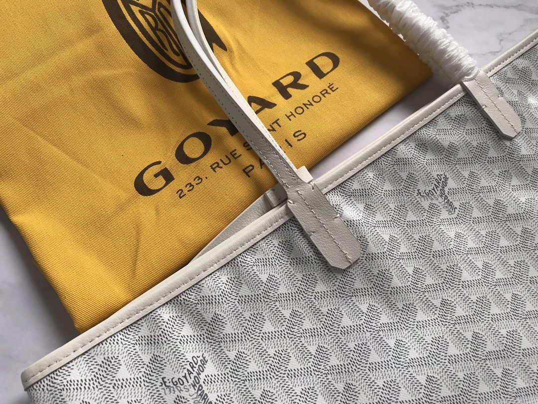 Goyard GMLTY01CL03P Saint Louis GM Bag White