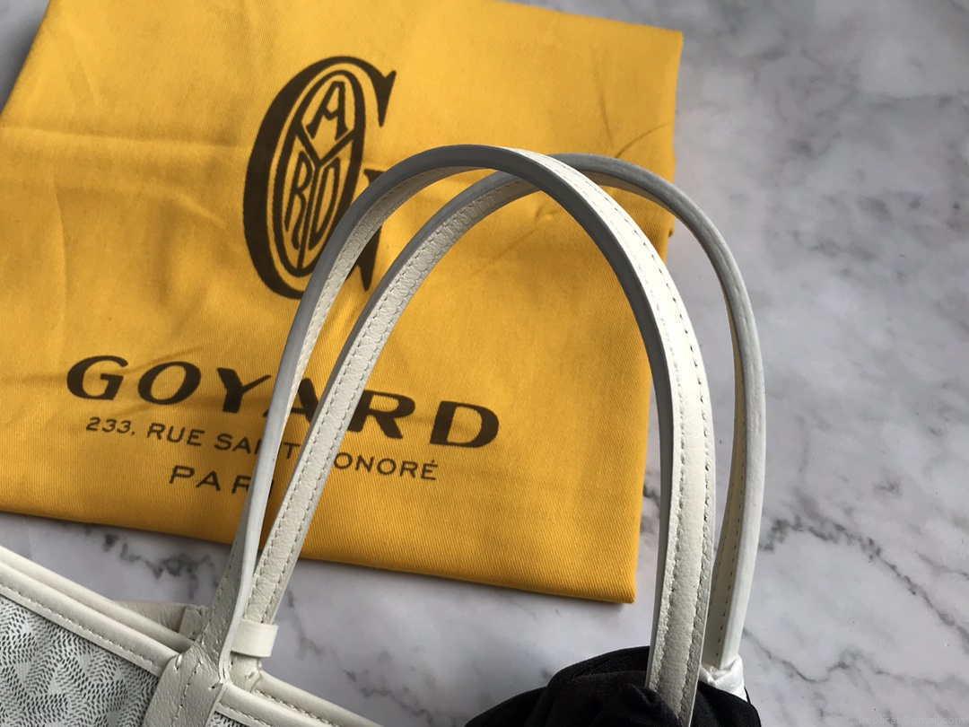 Goyard GMLTY01CL03P Saint Louis GM Bag White