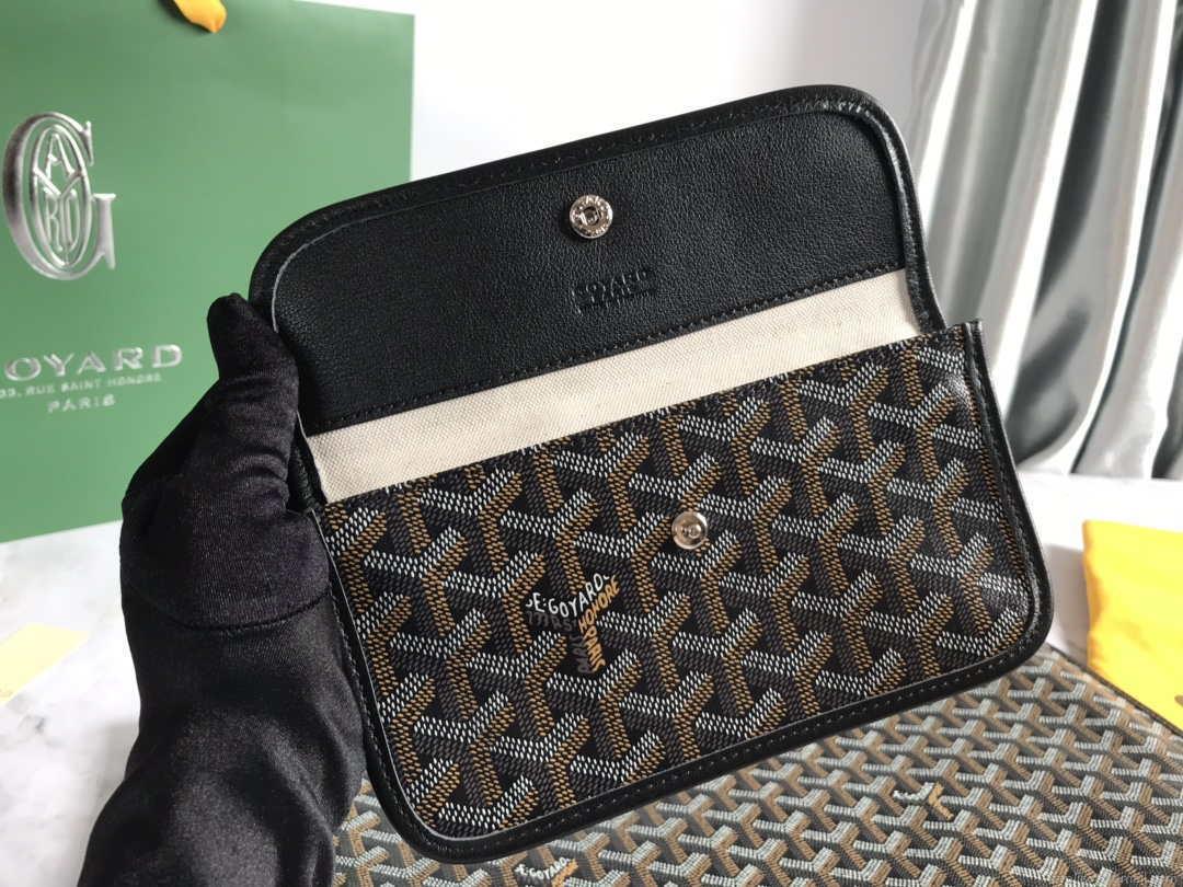 Goyard GMLTY01CL03P Saint Louis GM Bag Brown with Blacck