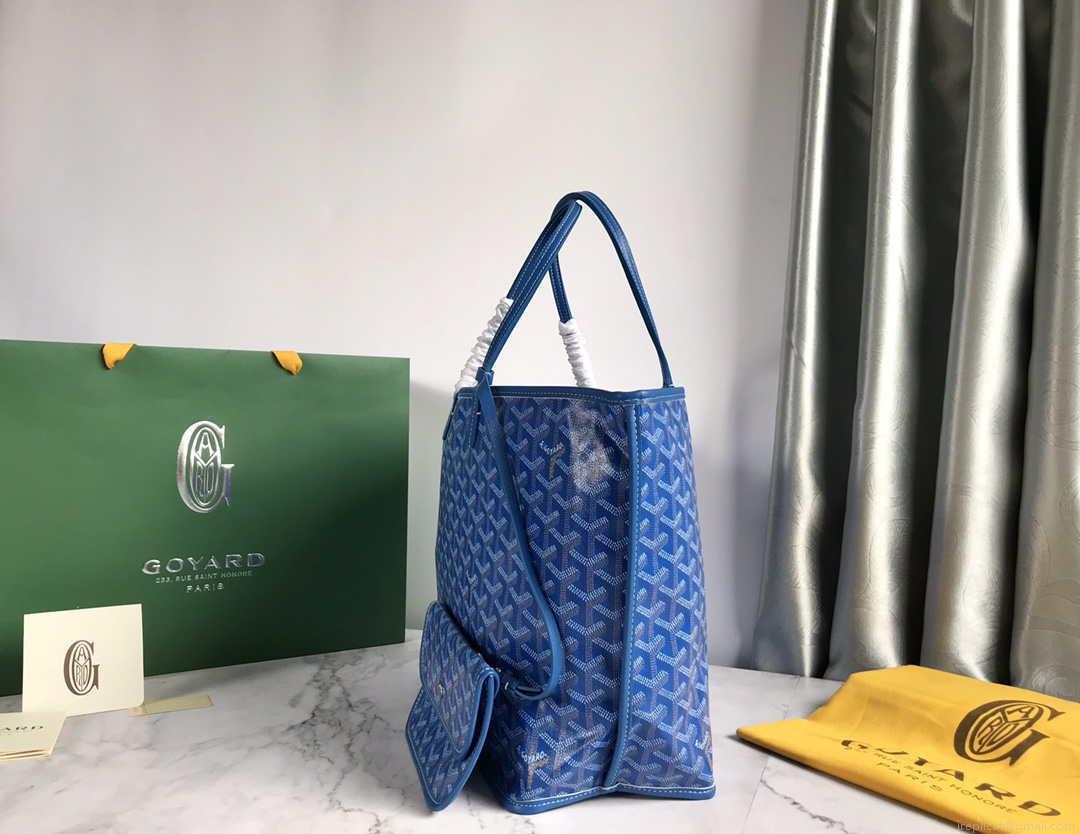 Goyard GMLTY01CL03P Saint Louis GM Bag Blue