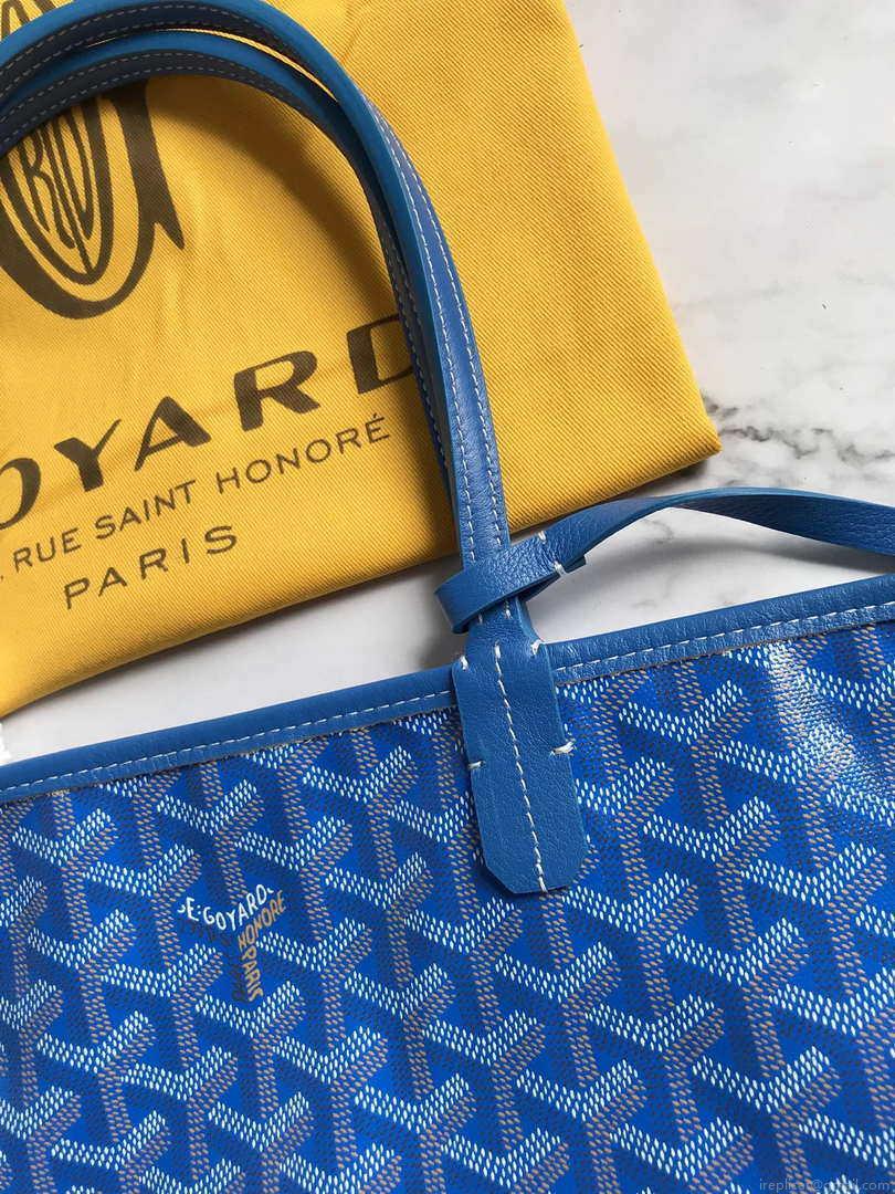 Goyard GMLTY01CL03P Saint Louis GM Bag Blue