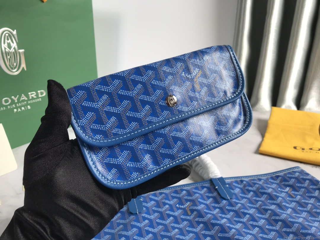 Goyard GMLTY01CL03P Saint Louis GM Bag Blue