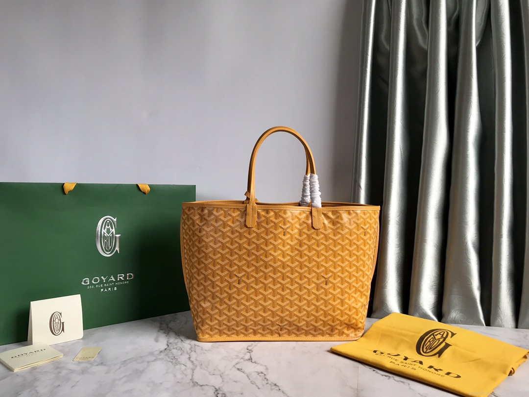 Goyard GMLTY01CL03P Saint Louis GM Bag Yellow