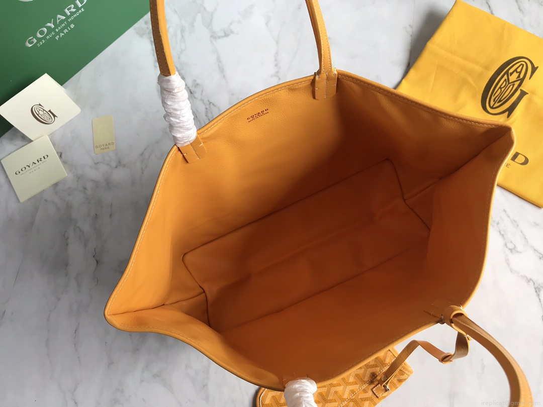 Goyard GMLTY01CL03P Saint Louis GM Bag Yellow