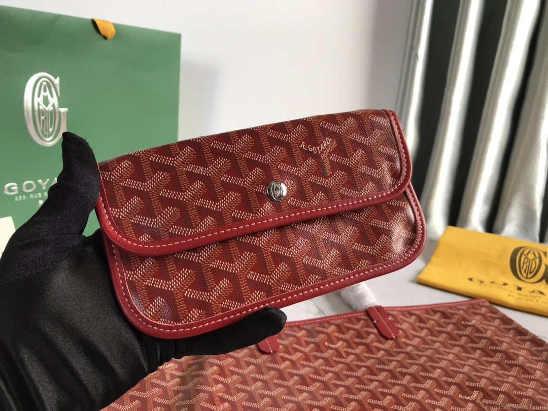 Goyard GMLTY01CL03P Saint Louis GM Bag Red