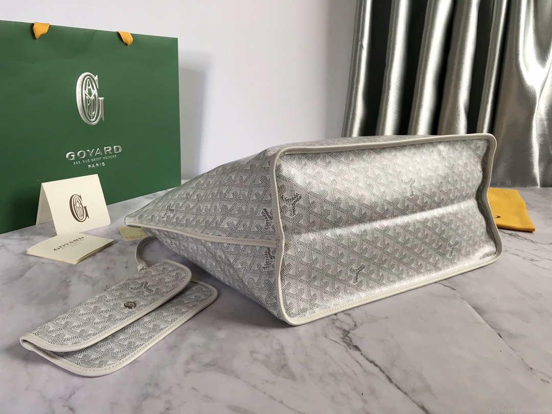 Goyard GMLCG09TY09P Anjou GM Bag White