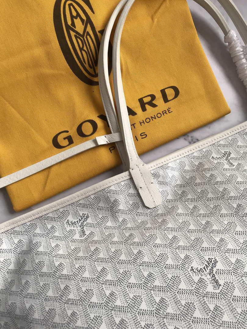 Goyard GMLCG09TY09P Anjou GM Bag White