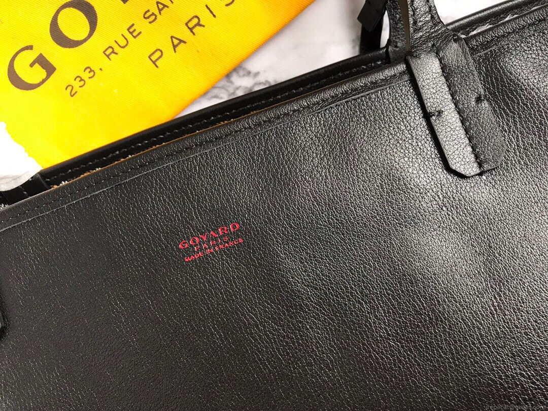 Goyard GMLCG09TY09P Anjou GM Bag Black with Brown