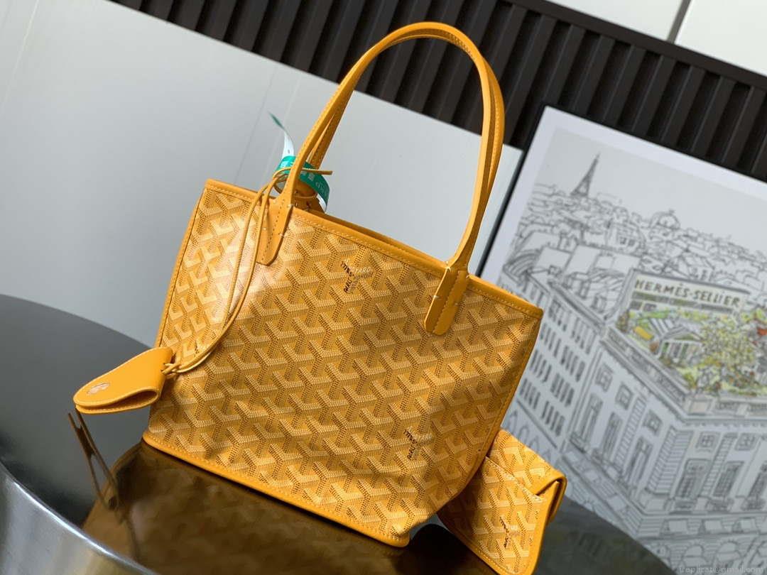 Goyard ANJOUSMINCG07TY07P Anjou Mini Bag Yellow