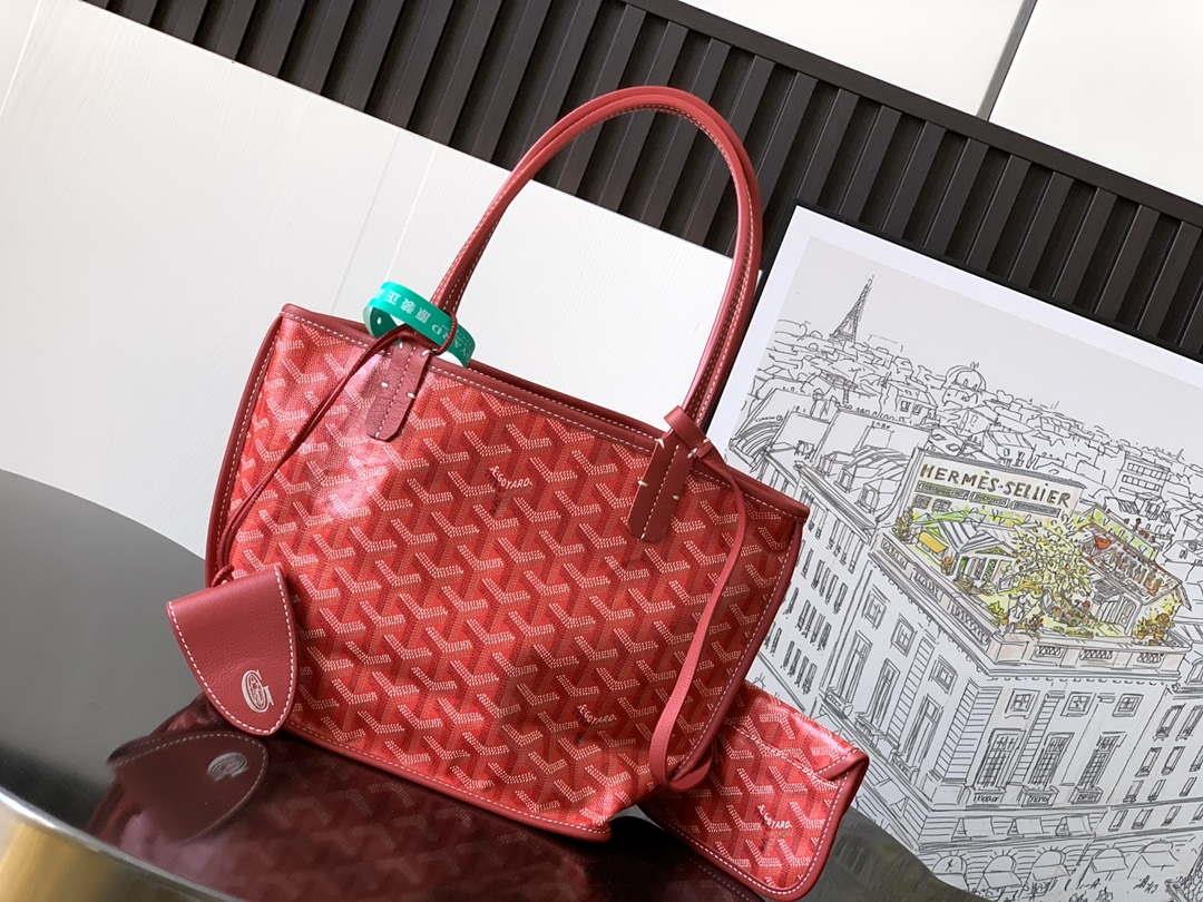 Goyard ANJOUSMINCG07TY07P Anjou Mini Bag Red
