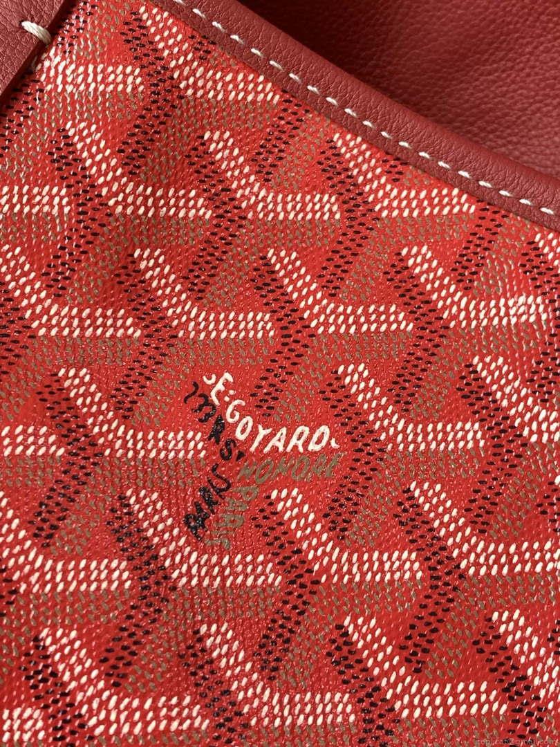 Goyard ANJOUSPMLCG03TY01P Anjou PM Bag Red