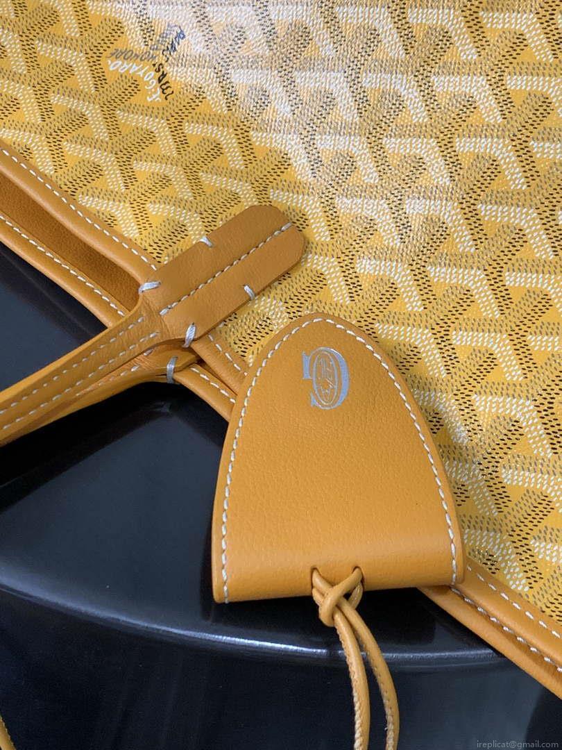 Goyard ANJOUSPMLCG03TY01P Anjou PM Bag Yellow