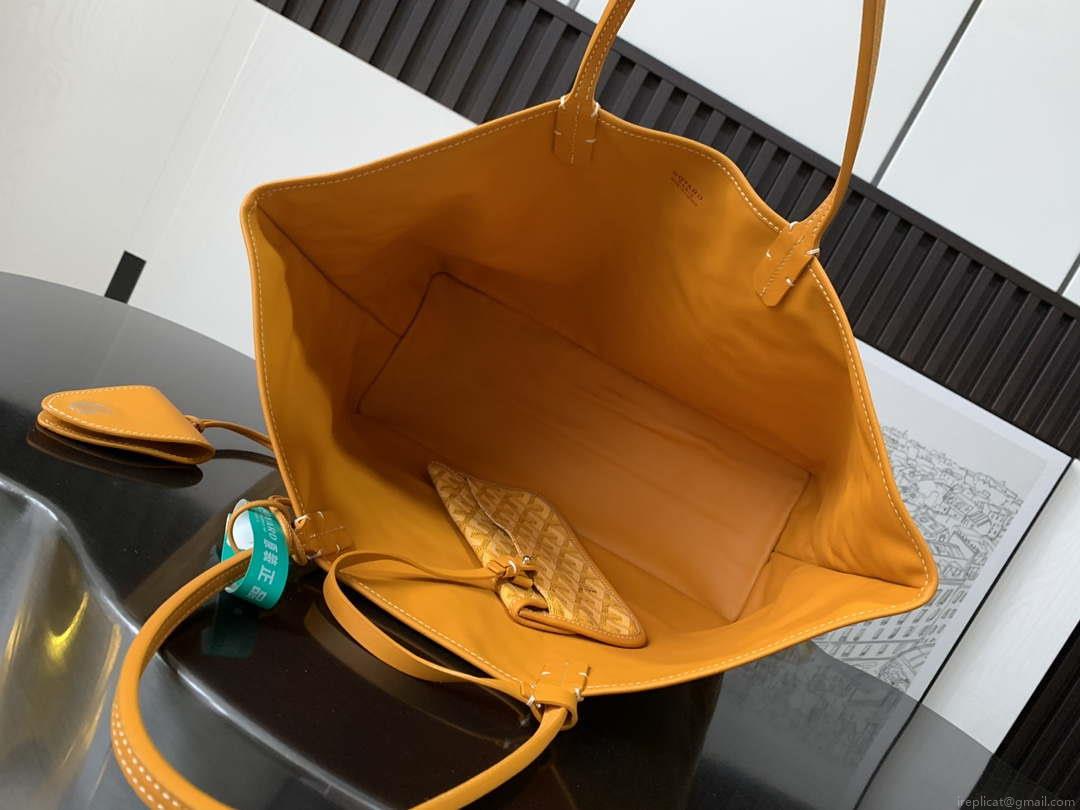Goyard ANJOUSPMLCG03TY01P Anjou PM Bag Yellow