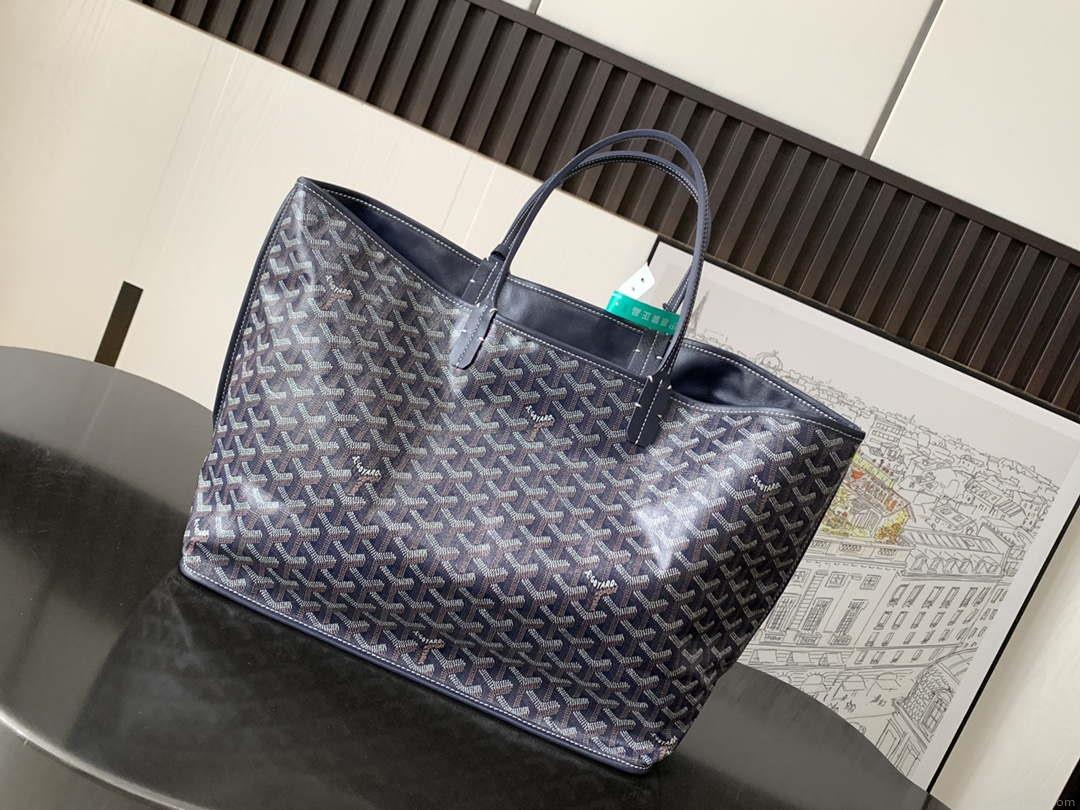Goyard ANJOUSPMLCG03TY01P Anjou PM Bag Navy Blue