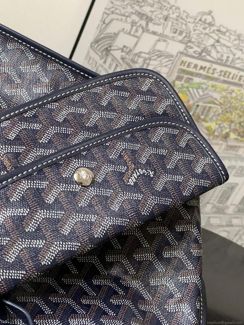 Goyard ANJOUSPMLCG03TY01P Anjou PM Bag Navy Blue