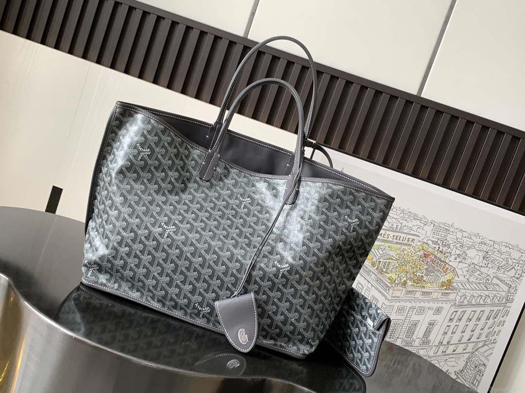 Goyard ANJOUSPMLCG03TY01P Anjou PM Bag Gray