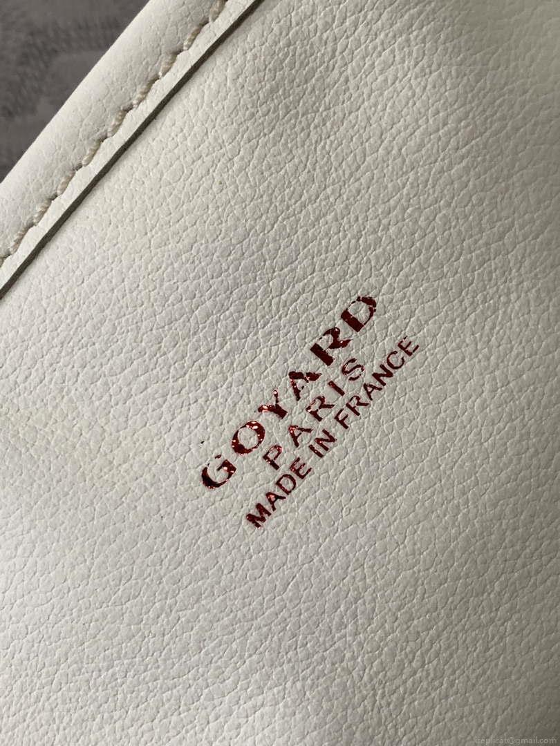Goyard ANJOUSPMLCG03TY01P Anjou PM Bag White